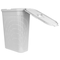 Mind Reader 23.5'' Slim Laundry Hamper with Cutout Handles